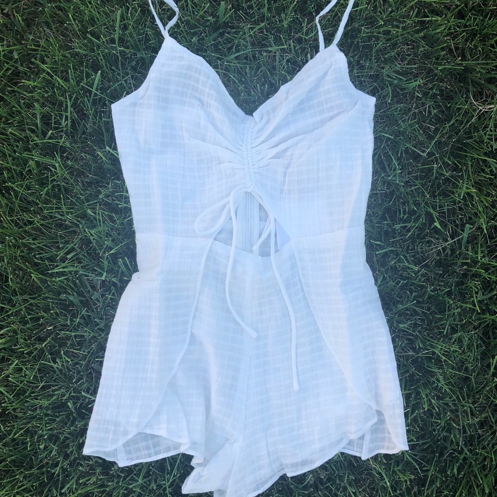 White Romper